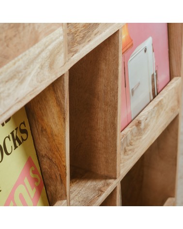 Meuble pour platine vinyles en bois massif